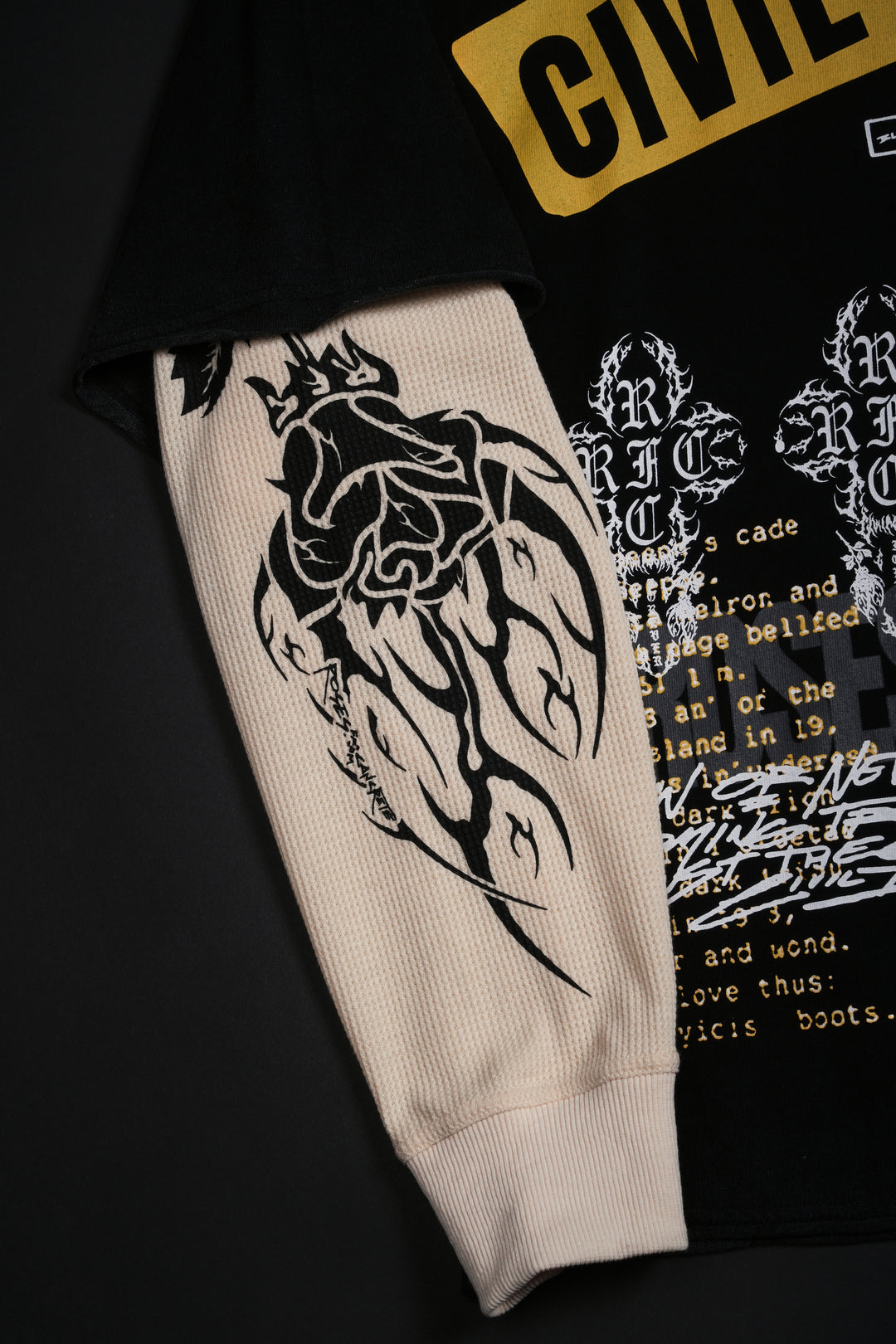 Hell Bent 199X Twofer in Vintage Black/Butter