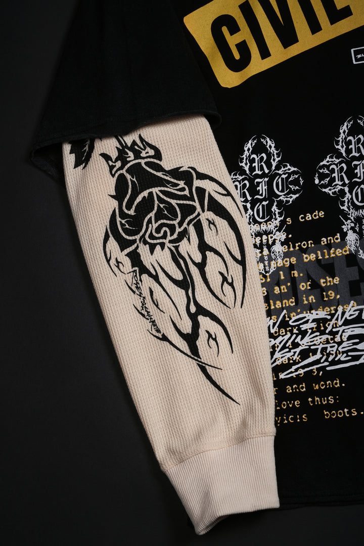 Hell Bent 199X Twofer in Vintage Black/Butter