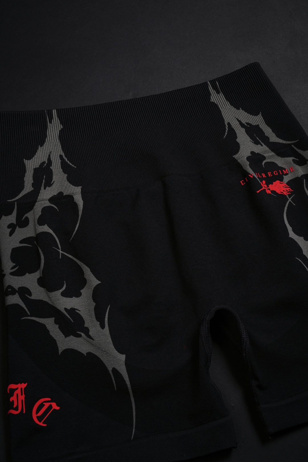 Regime Queen Kelly Seamless Shorts in Black