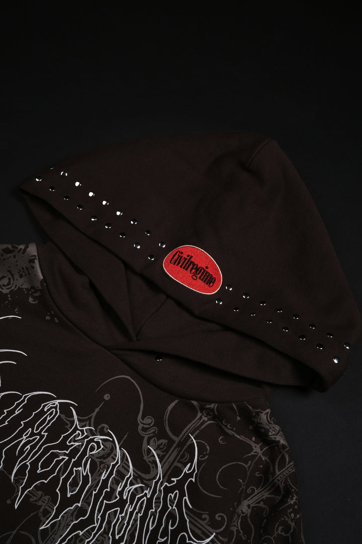 Love And War Forever Hoodie in Fudge