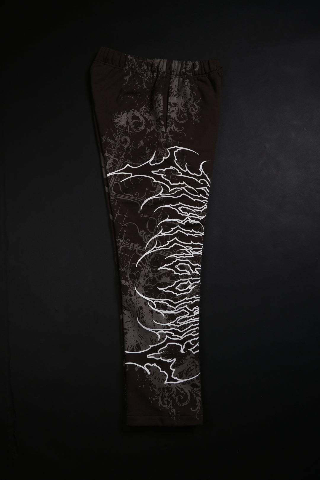 Love And War Eternal Wide Leg Fleece Pants in Fudge