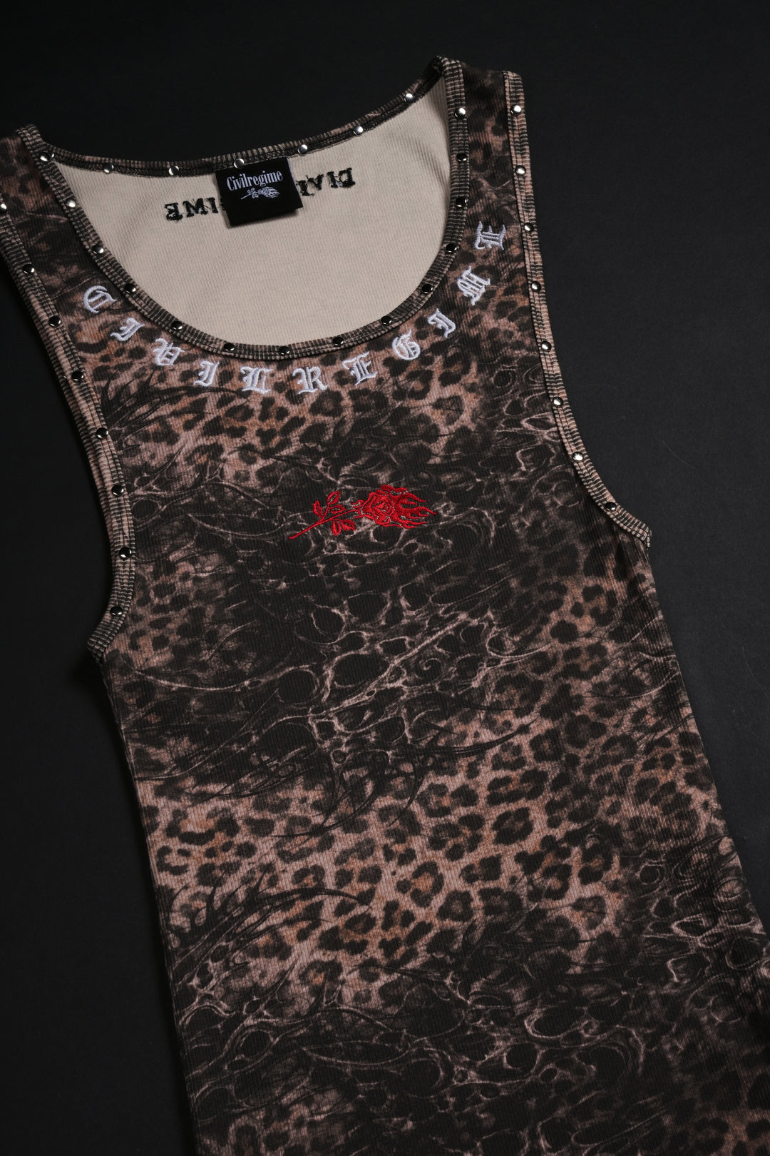 Revenge Tank Top in Cyber Leopard
