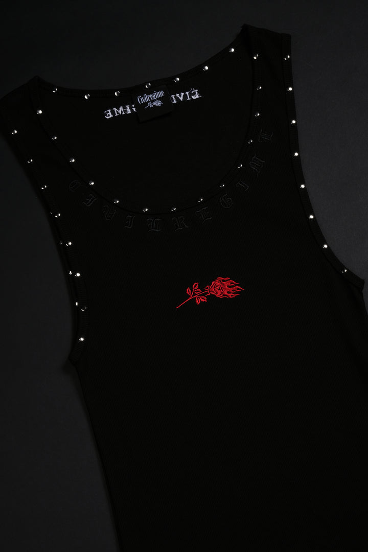 Revenge Tank Top in Black