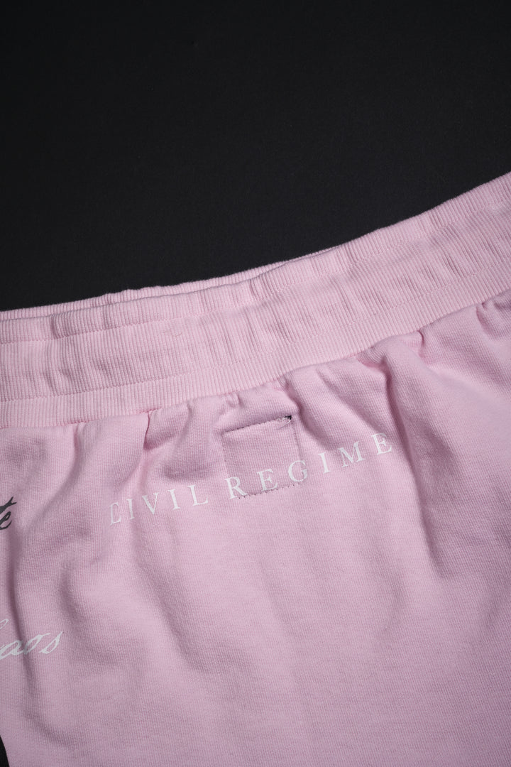 Deadly Alliance Mini Skirt in Baby Pink