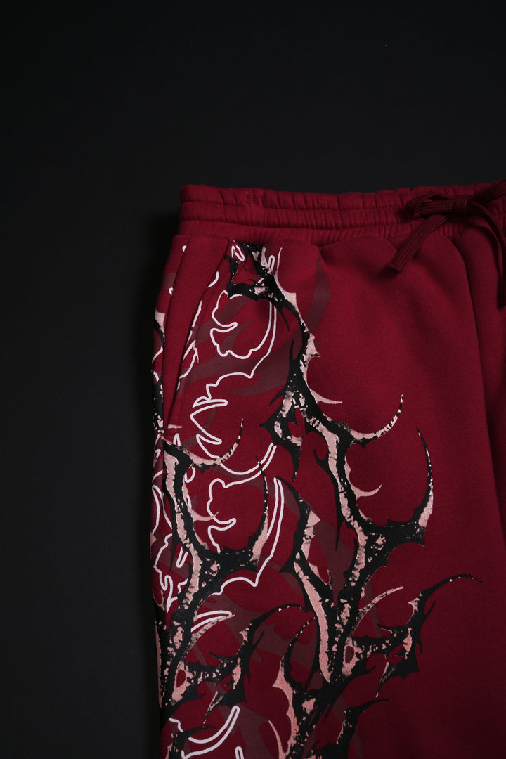 Kindred Wraith Baggy Pants in Maroon