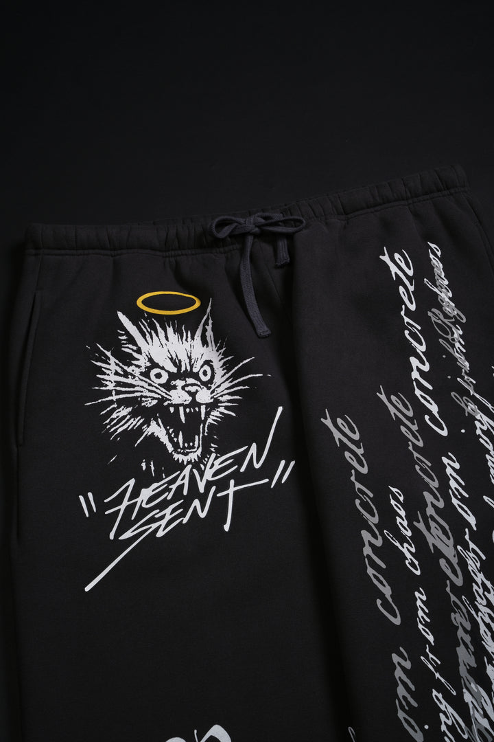 No Mercy Lounger Sweat Pants in Ash Gray