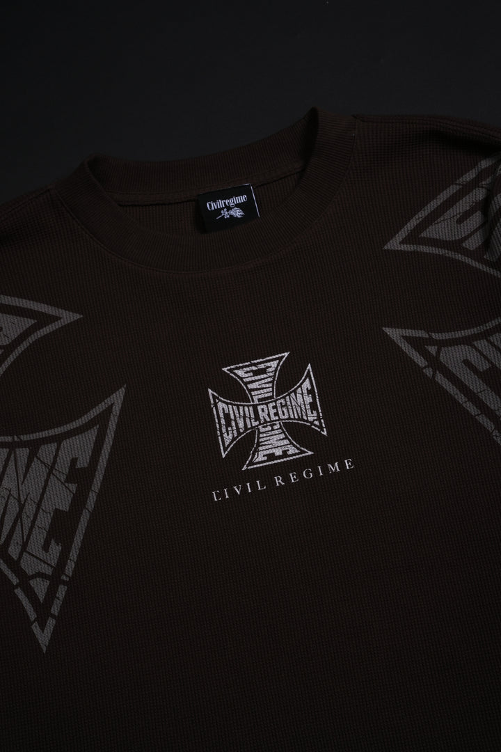 Beneath The Ash Obsidian Waffle Thermal in Brown