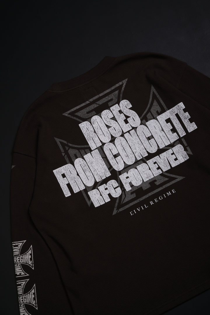 Beneath The Ash Obsidian Waffle Thermal in Brown