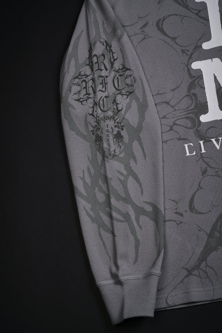 Total Blackout Obsidian Waffle Thermal in Ash Gray