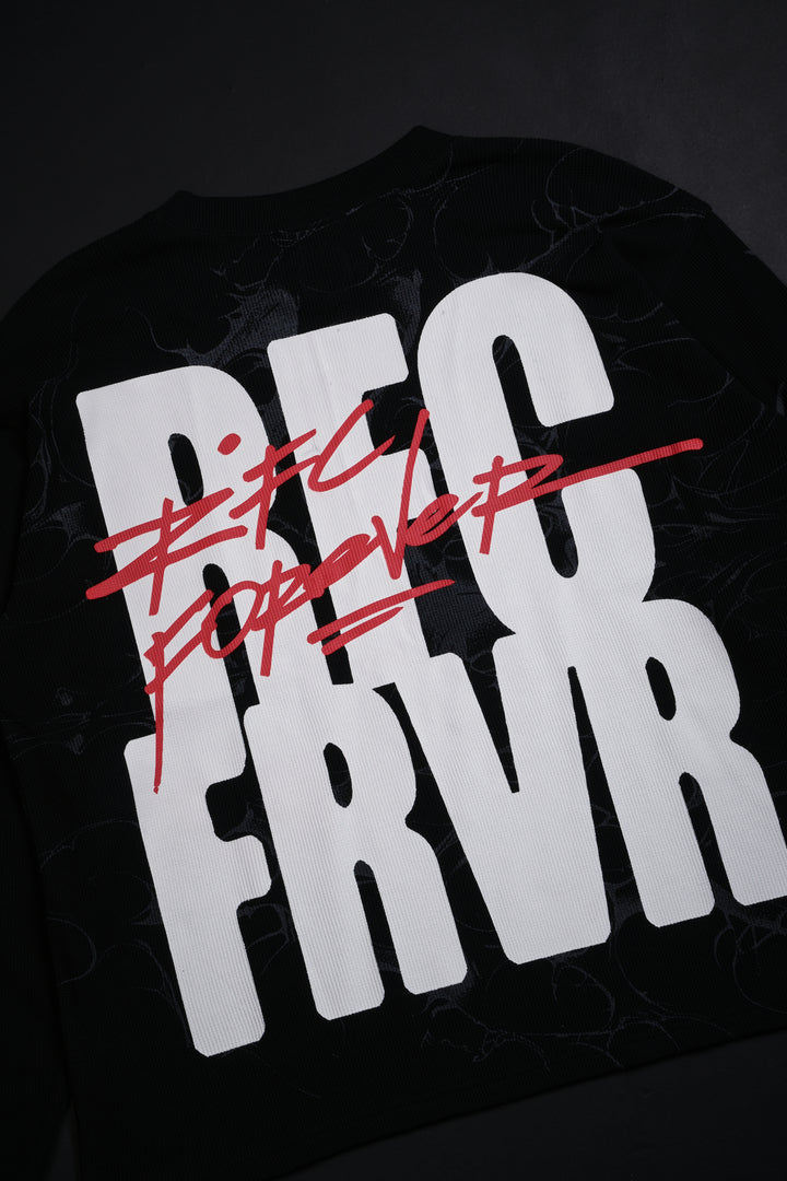 Total Blackout Obsidian Waffle Thermal in Black