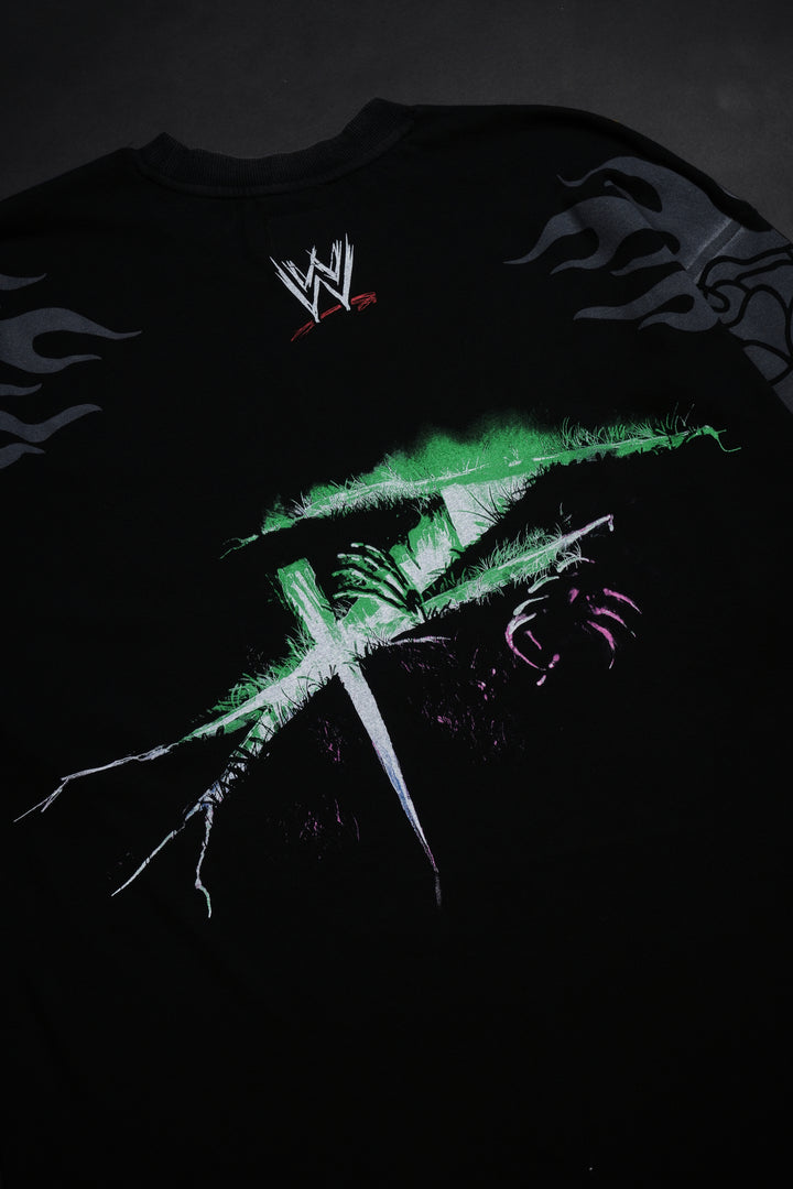 The Outlaw American Classic Oversized Tee in Vintage Black