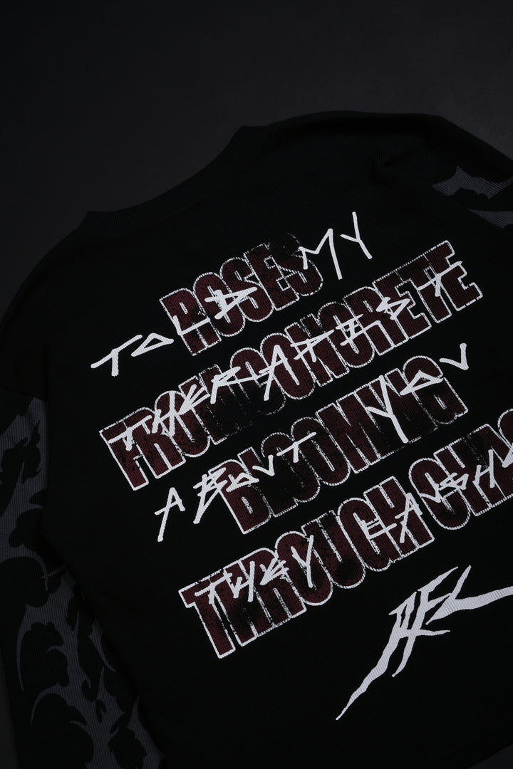 Dead Signal Obsidian Waffle Thermal in Black