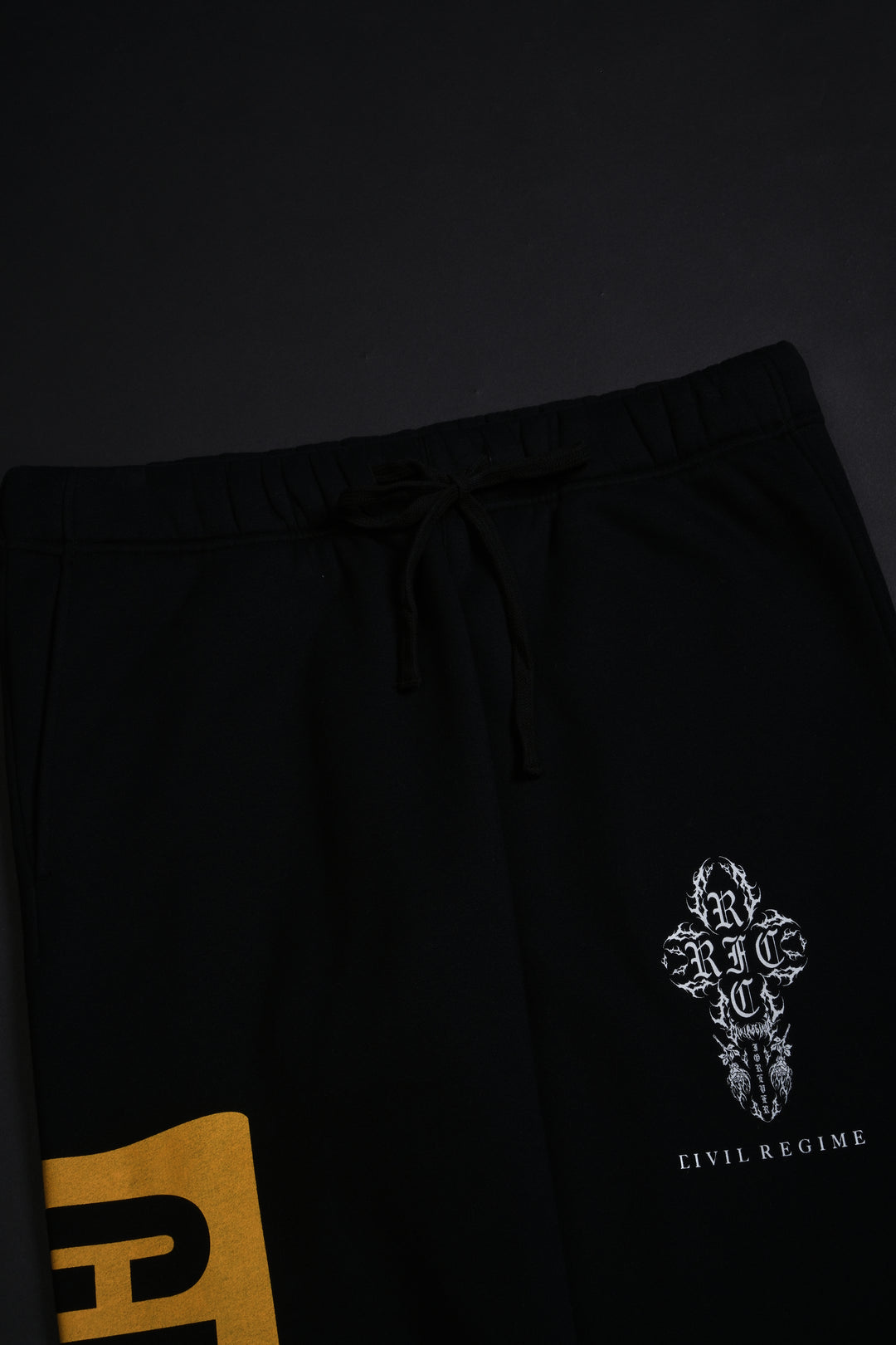 Hell Bent Eternal Wide Leg Cargo Pants in Black