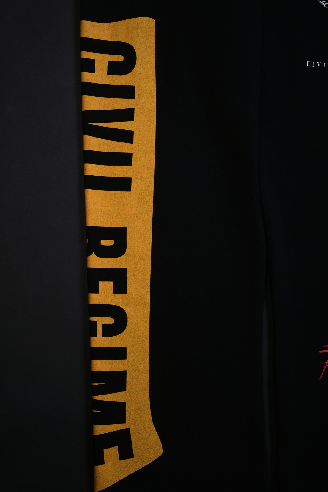 Hell Bent Eternal Wide Leg Cargo Pants in Black