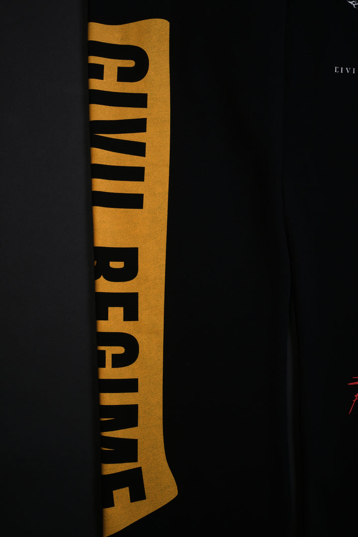 Hell Bent Eternal Wide Leg Cargo Pants in Black