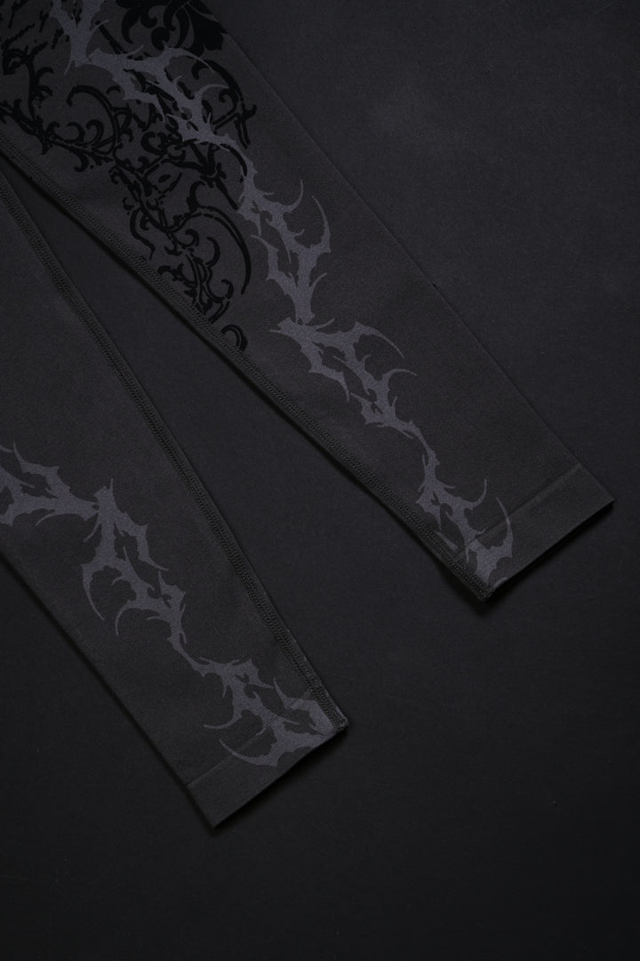 Save Yourself Kelly Seamless Scrunch Leggings in Ash Gray