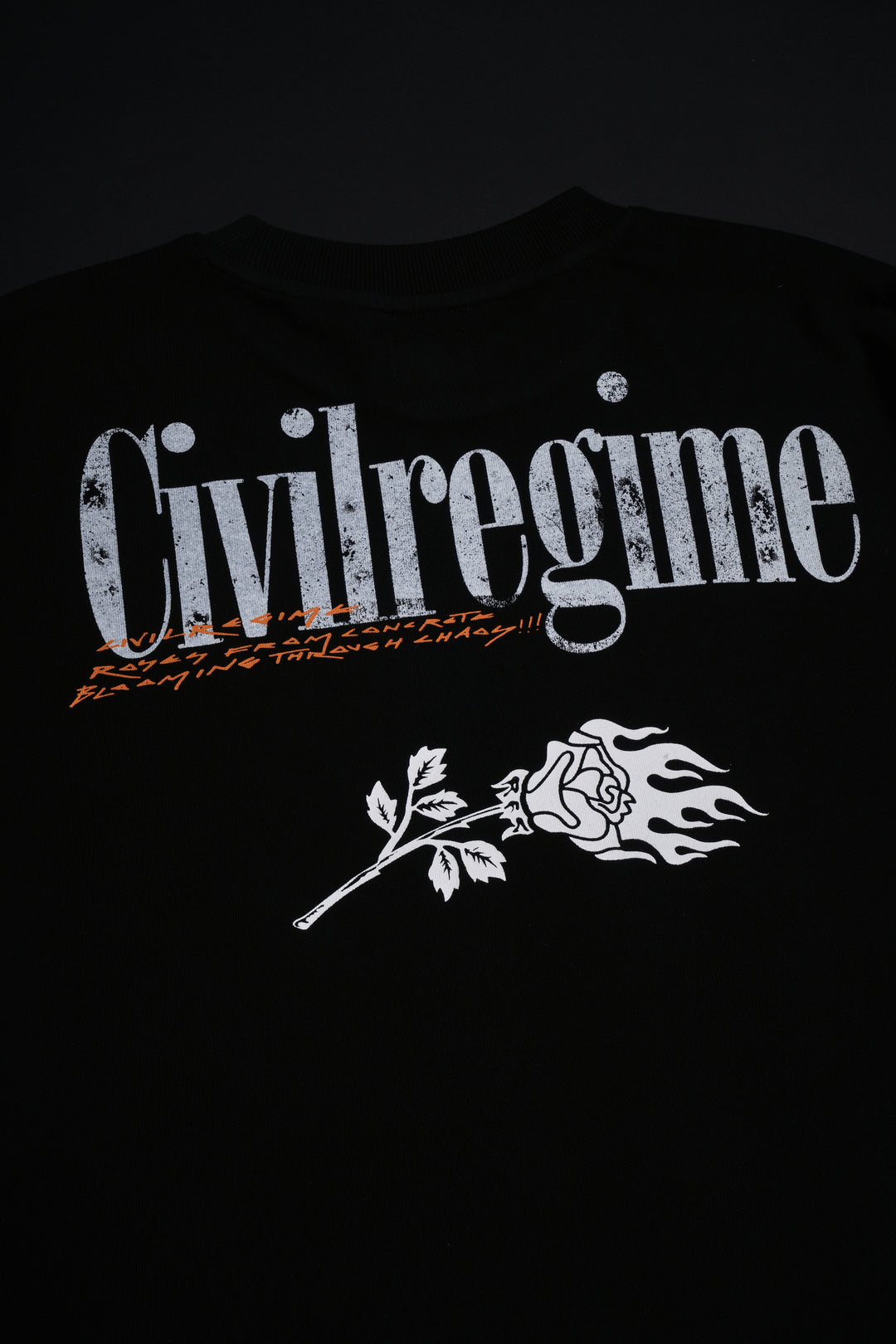 Cena's Chaos American Classic Oversized Tee in Black