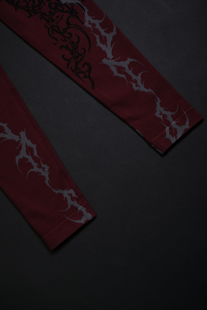 Save Yourself Kelly Seamless Scrunch Leggings in Black