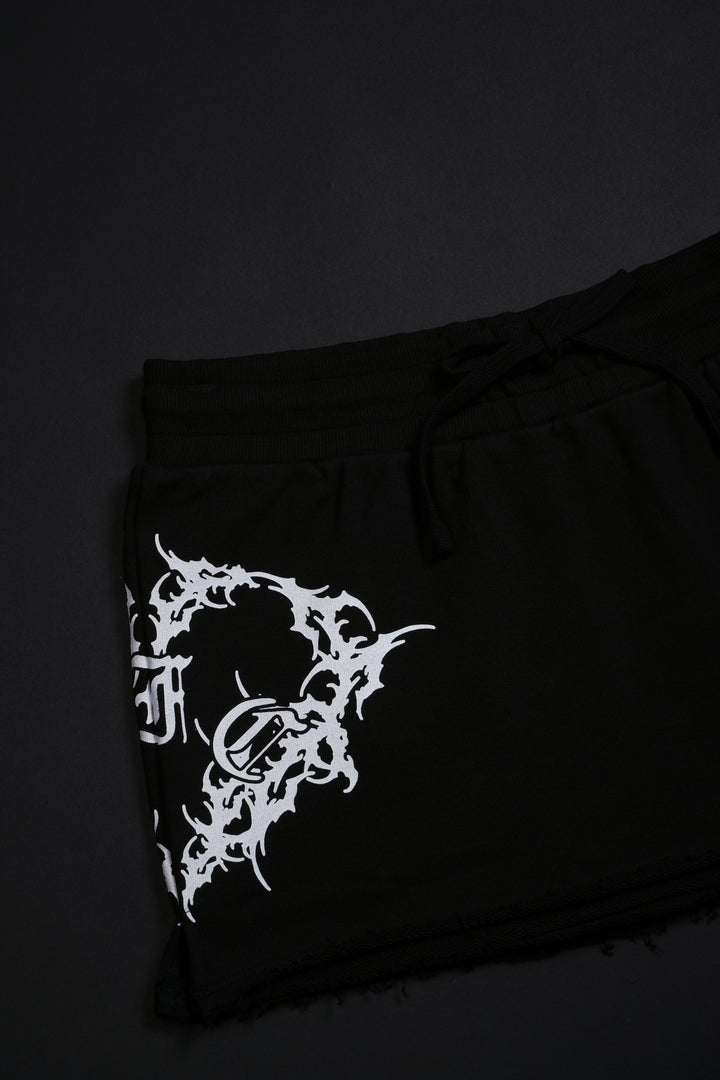 Deadly Alliance Mini Skirt in Black