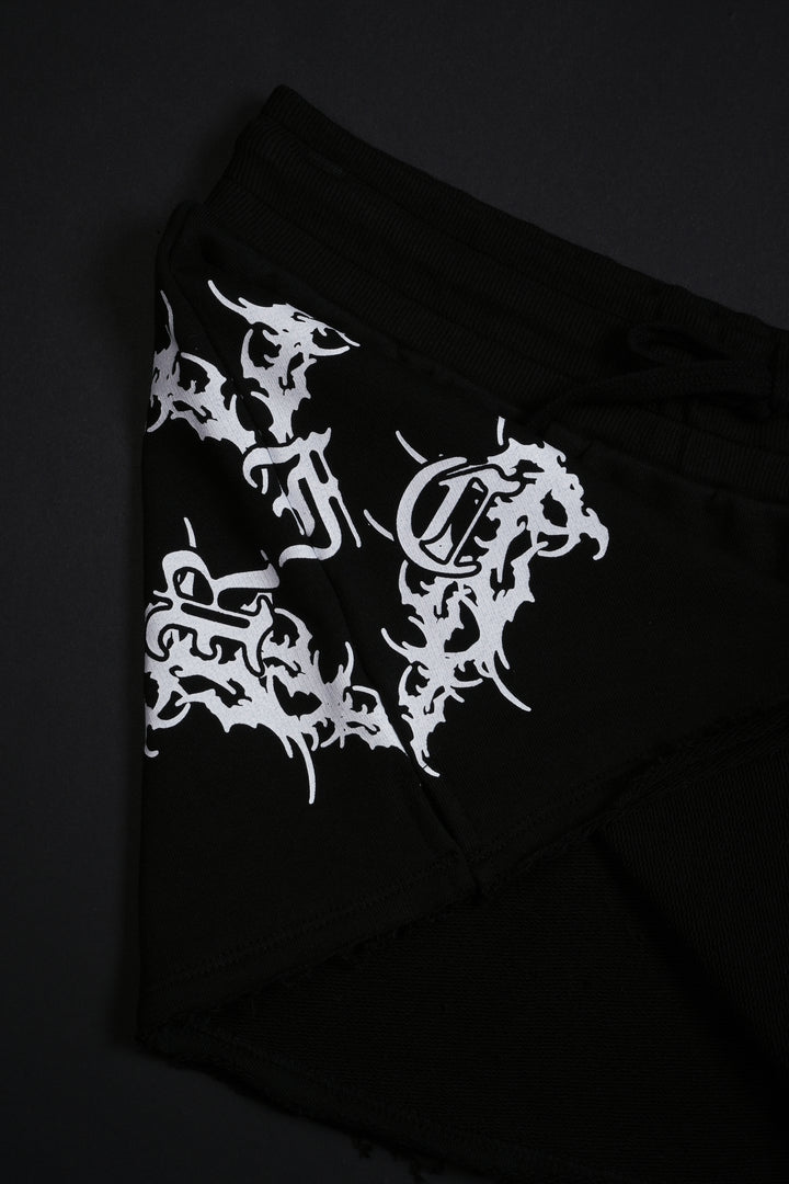 Deadly Alliance Mini Skirt in Black