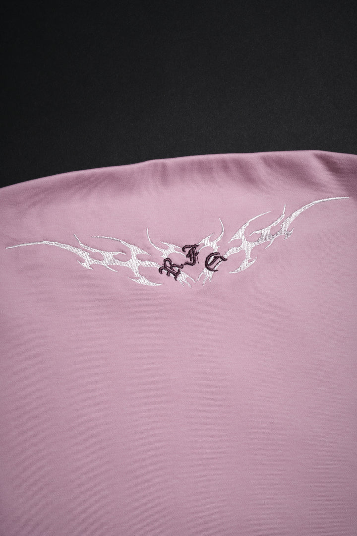 Roses Stamp Pookie Tube Top in Baby Pink