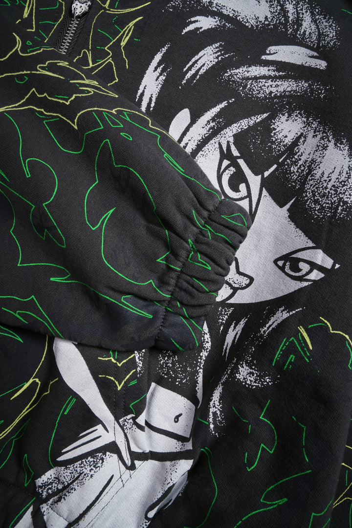 Better Than You Ultra Cropped Zip Hoodie in Vintage Ashes