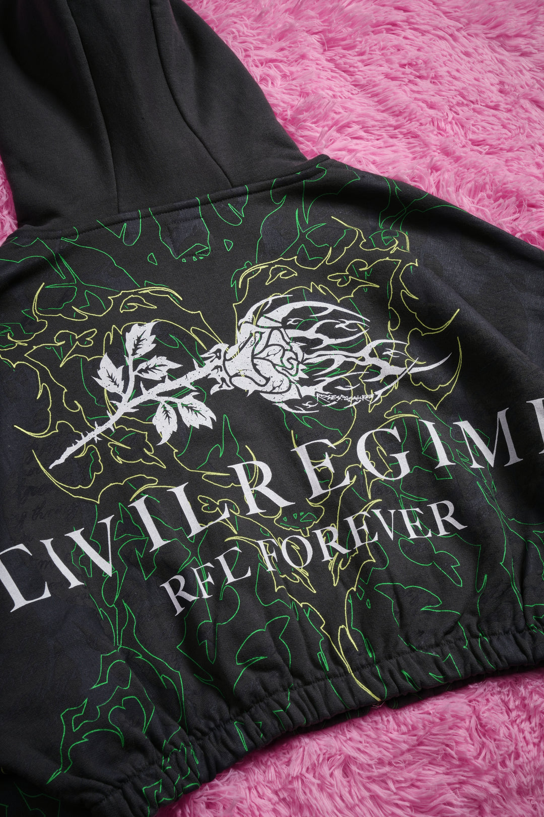 Better Than You Ultra Cropped Zip Hoodie in Vintage Ashes
