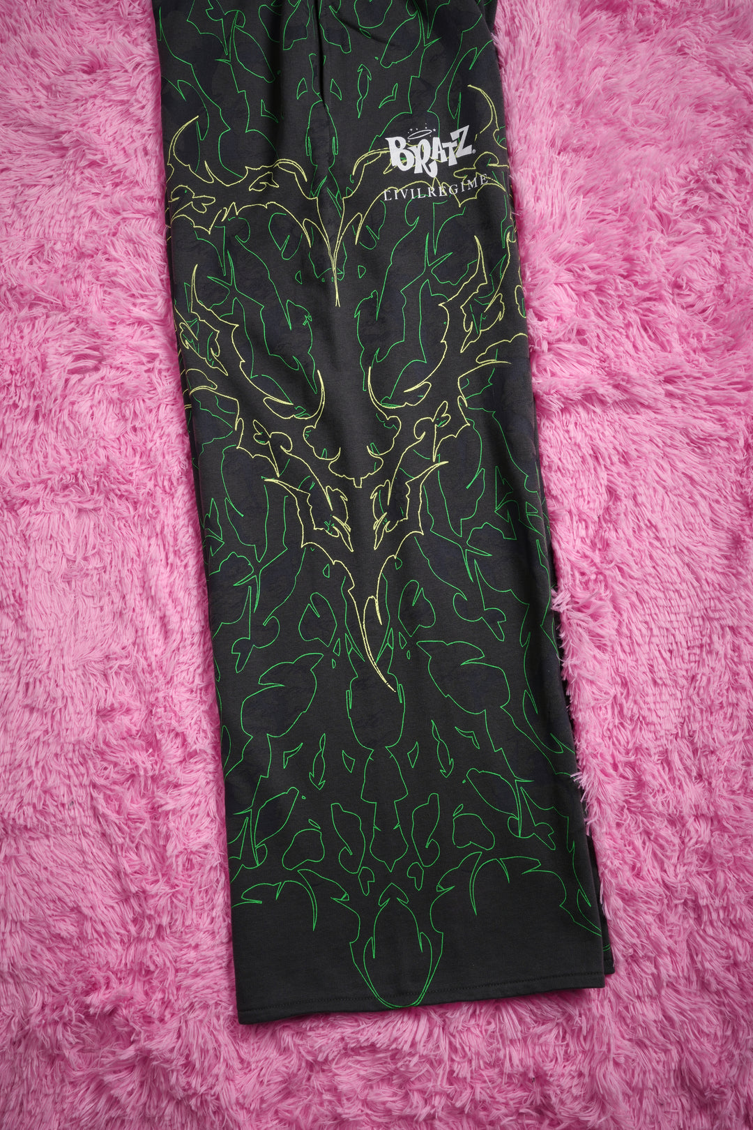 Better Than You Ultra Lowrise Wide Leg Fleece Pants in Vintage Ashes