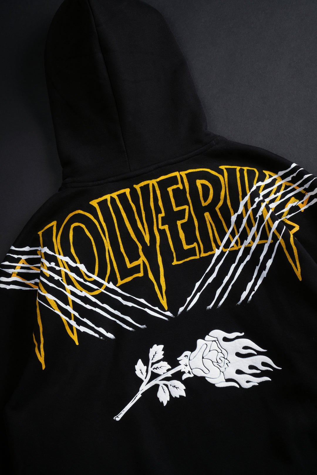 Zombie Wolverine Chaos Hoodie in Black