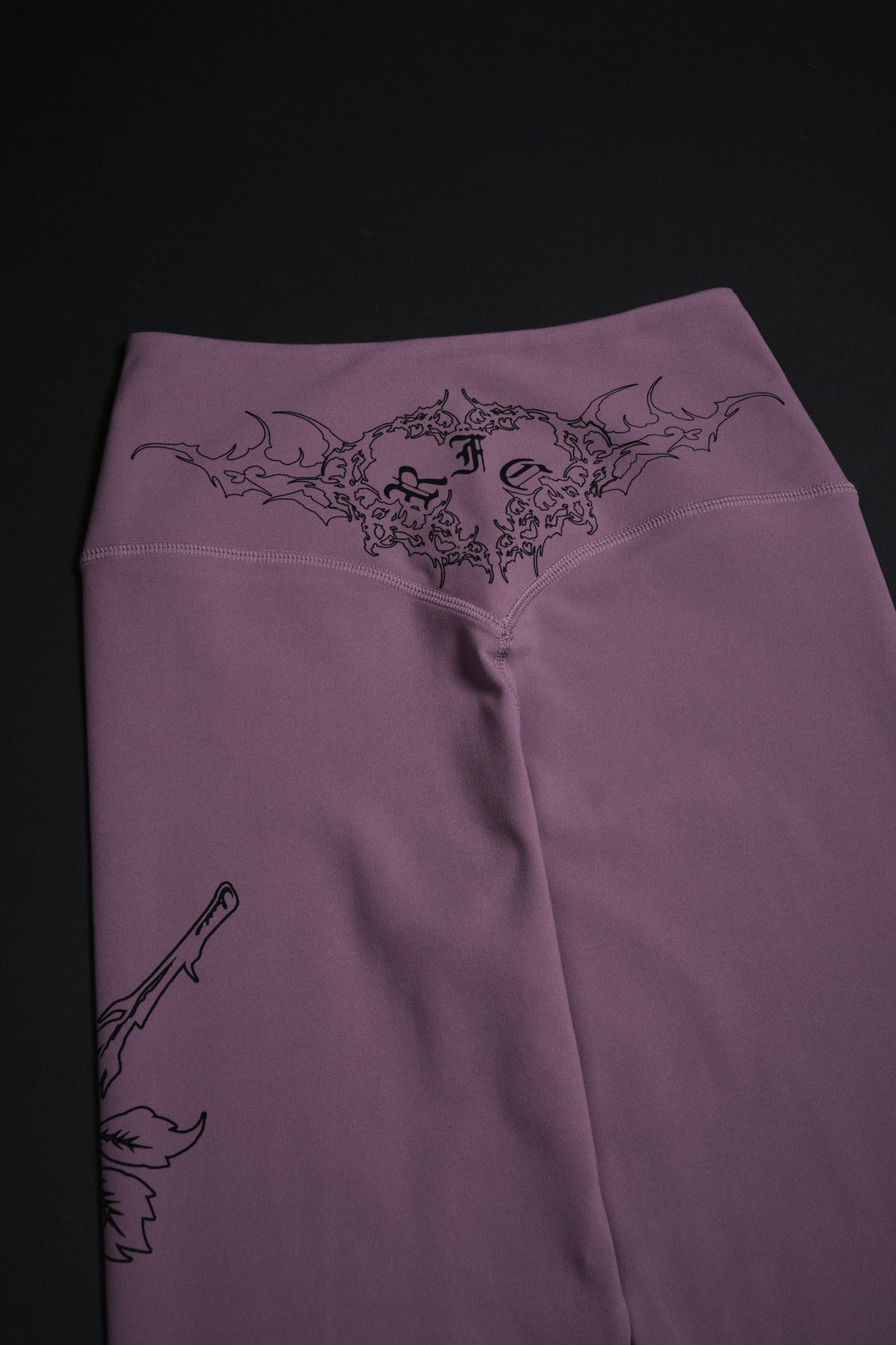 Violet Vixen Thea Energy Leggings in Lavender Fade