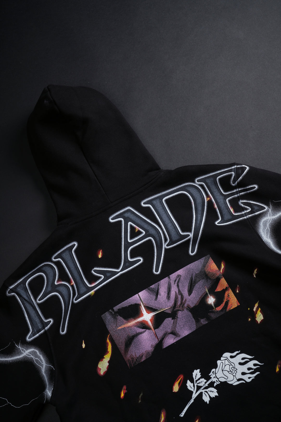 Blade Chaos Hoodie in Black