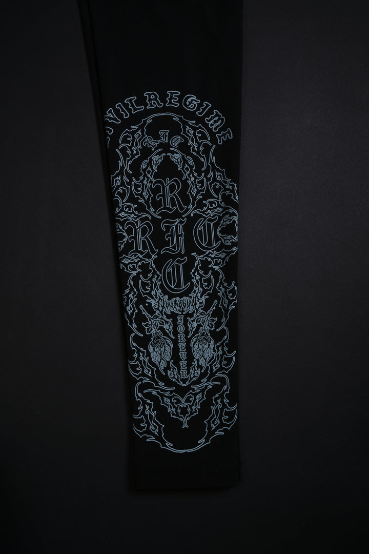 Blue Blush Thea Energy Leggings in Black