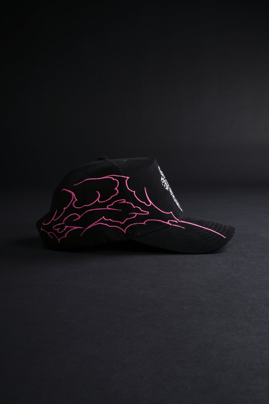 Sigil Cross 5 Panel Snapback Hat in Black