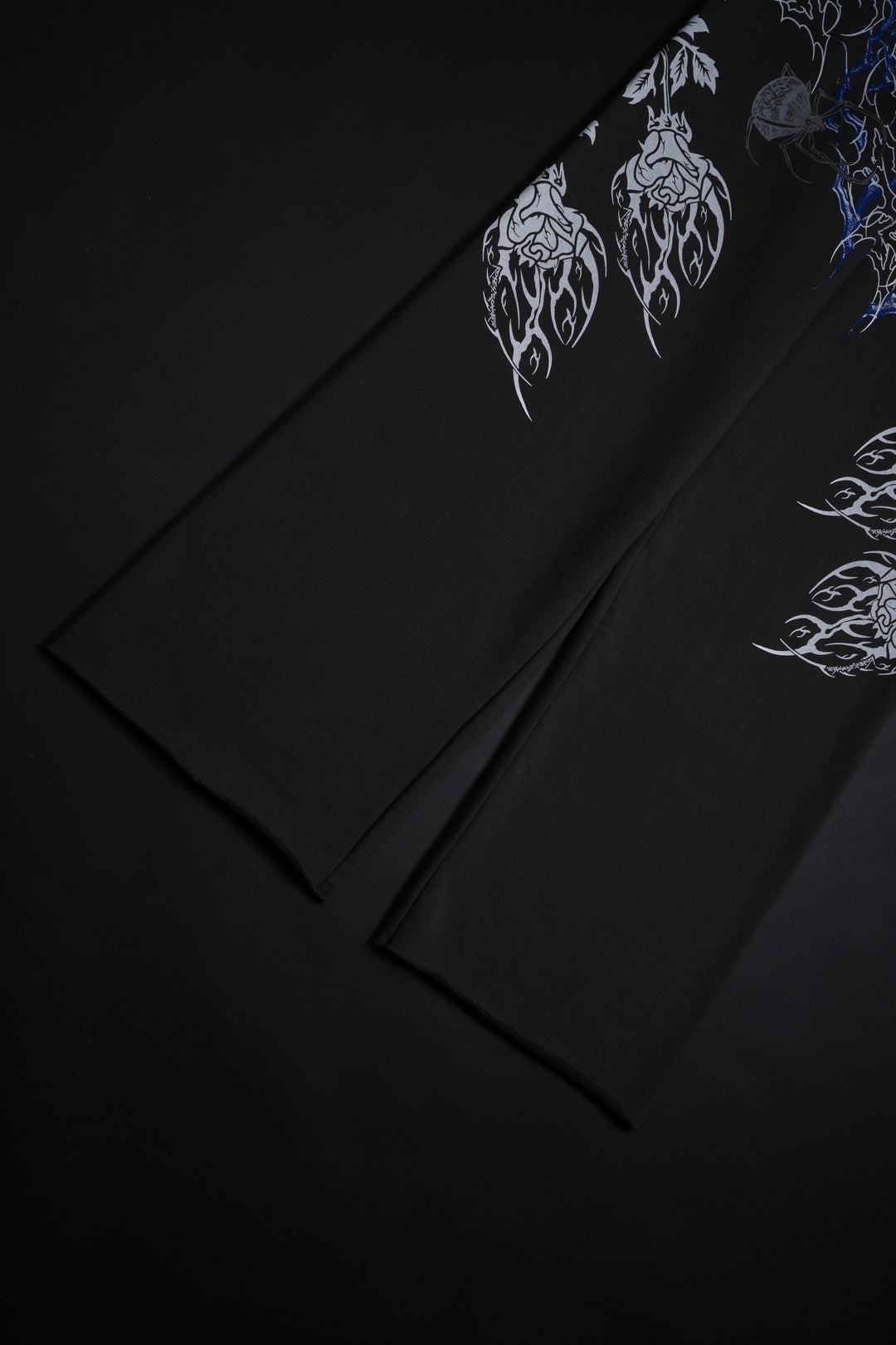 Corpse Flame Wraith Baggy Pants in Charcoal