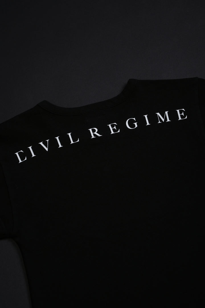 All Me Baby Tee in Black