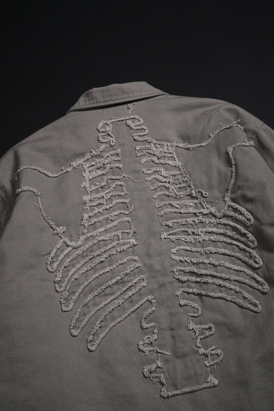 I Have A Dark Secret Work Jacket in Ash Gray