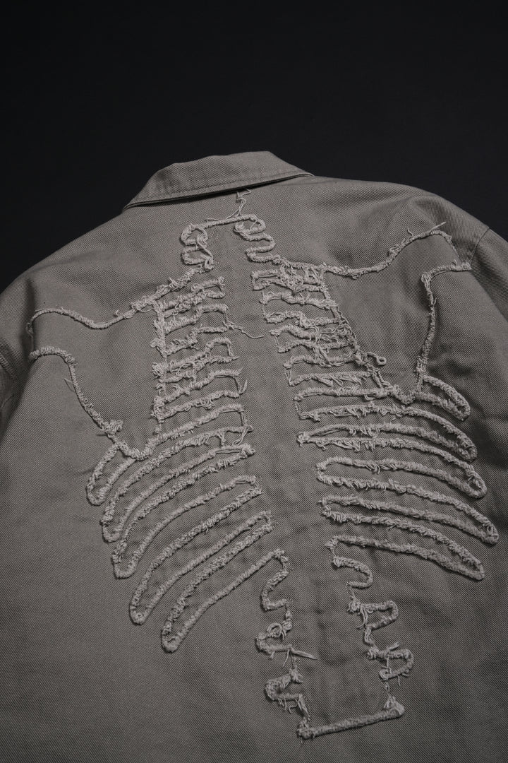 I Have A Dark Secret Work Jacket in Ash Gray