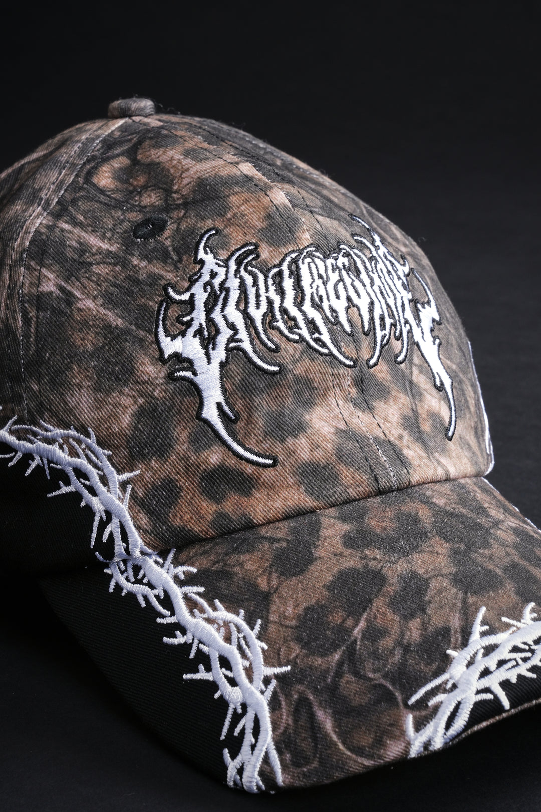 Infected Strapback Hat in Cyber Leopard/Black