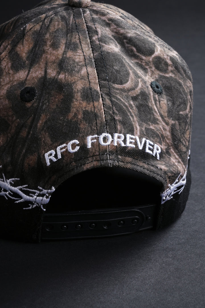 Infected Strapback Hat in Cyber Leopard/Black