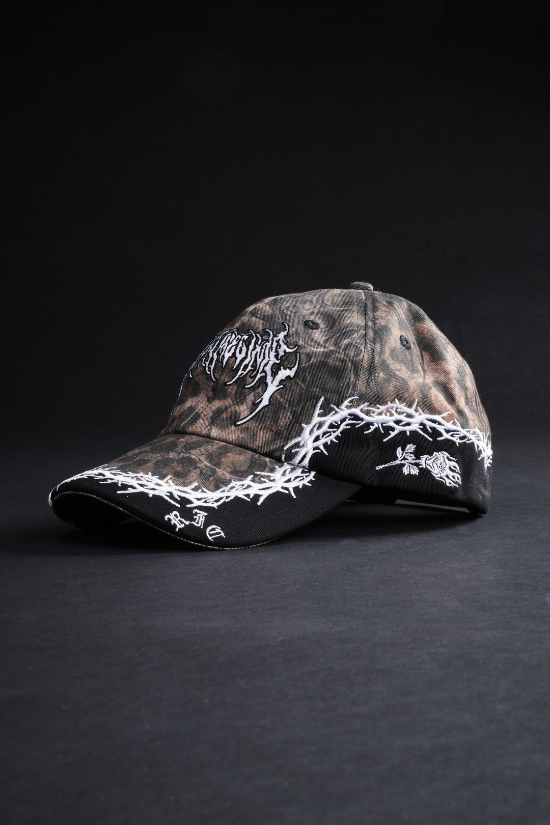 Infected Strapback Hat in Cyber Leopard/Black