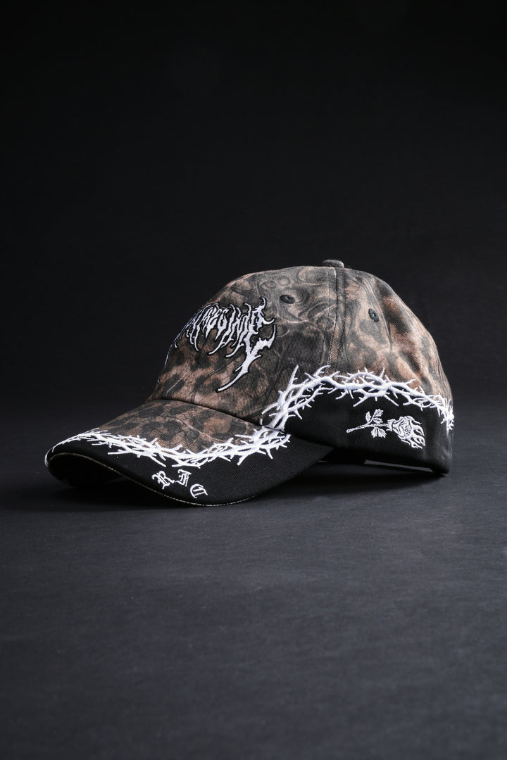 Infected Strapback Hat in Cyber Leopard/Black