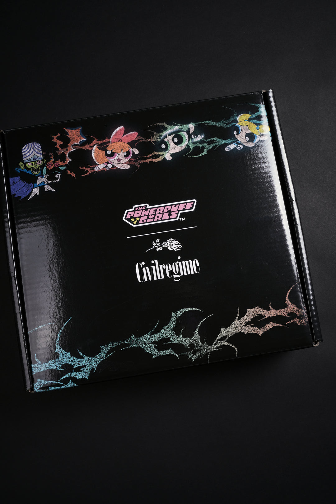 Powerpuff GIrls Part 1 Side By Side 199X Tee "Box Set" in Black