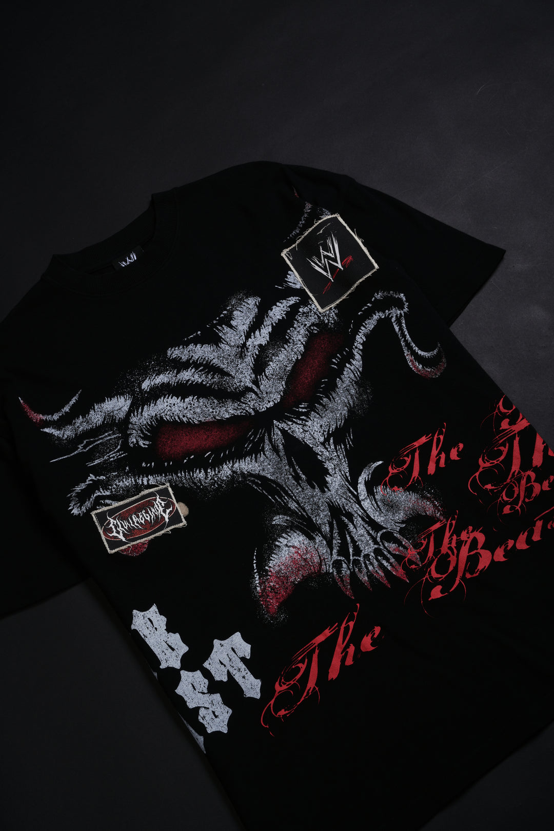 Beast Inacrnate American Classic Oversized Tee in Vintage Black