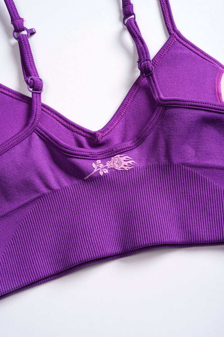 Kelly Seamless Bra in Deadpool Purple