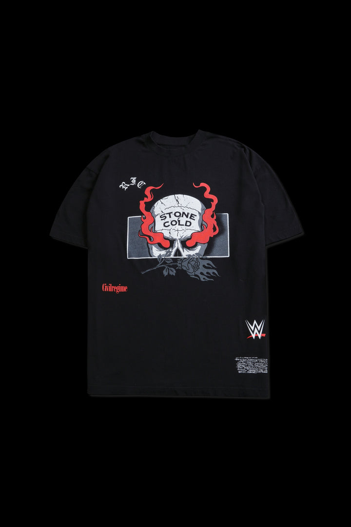 No Trust American Classic Oversized Tee in Black