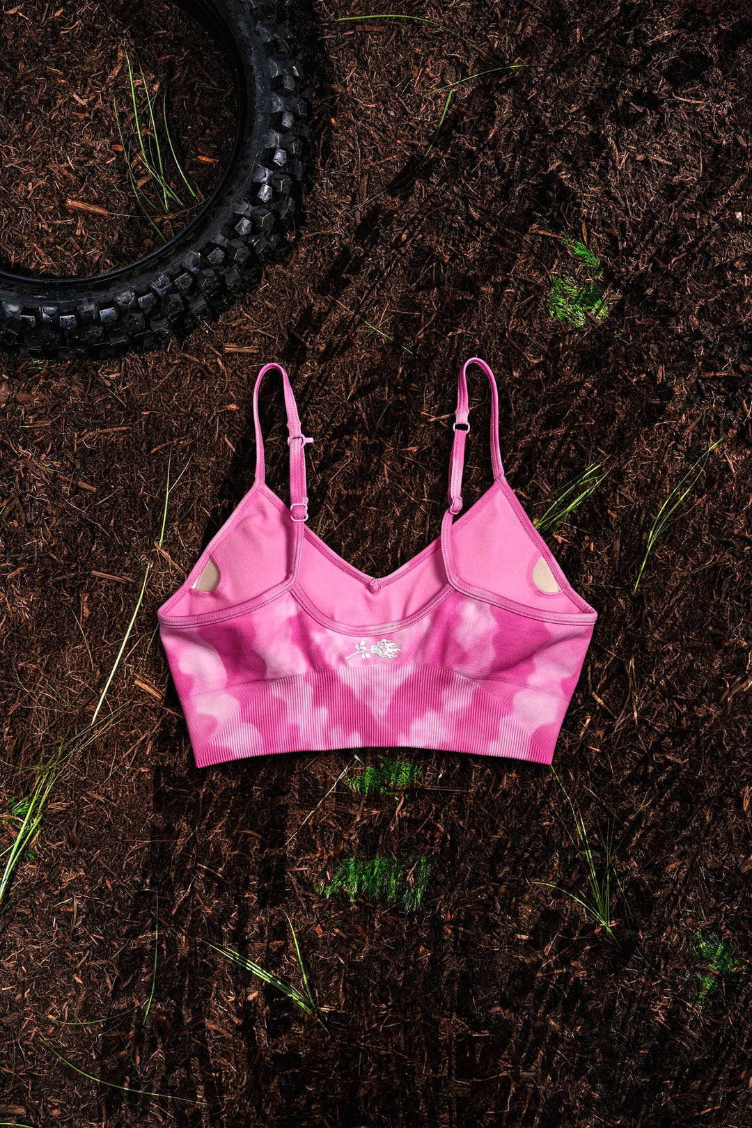 Kelly Seamless Bra in Cosmic Bloom Print