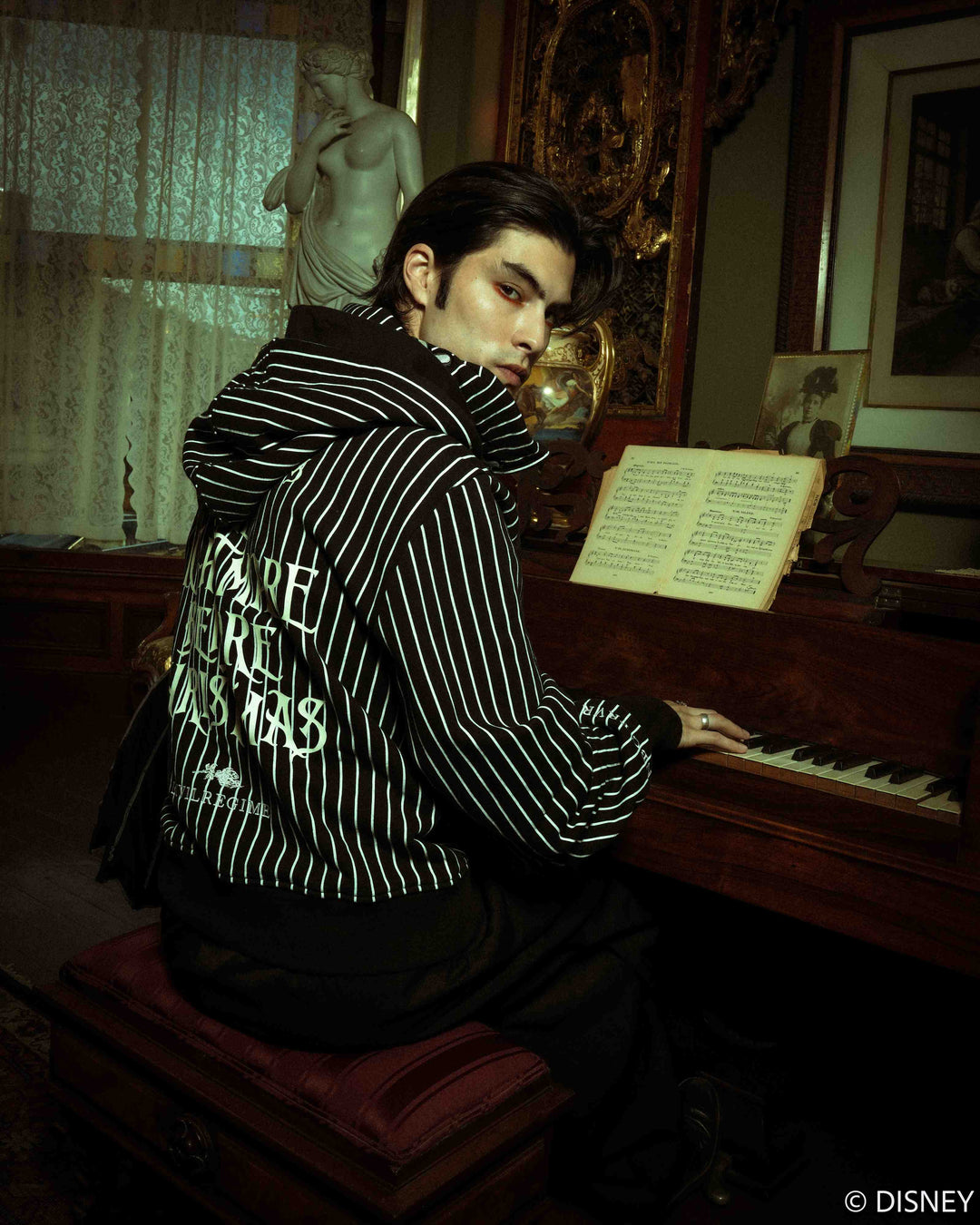 Knight Of Nightmares Civil Cowl Zip Up Hoodie V2 in Black