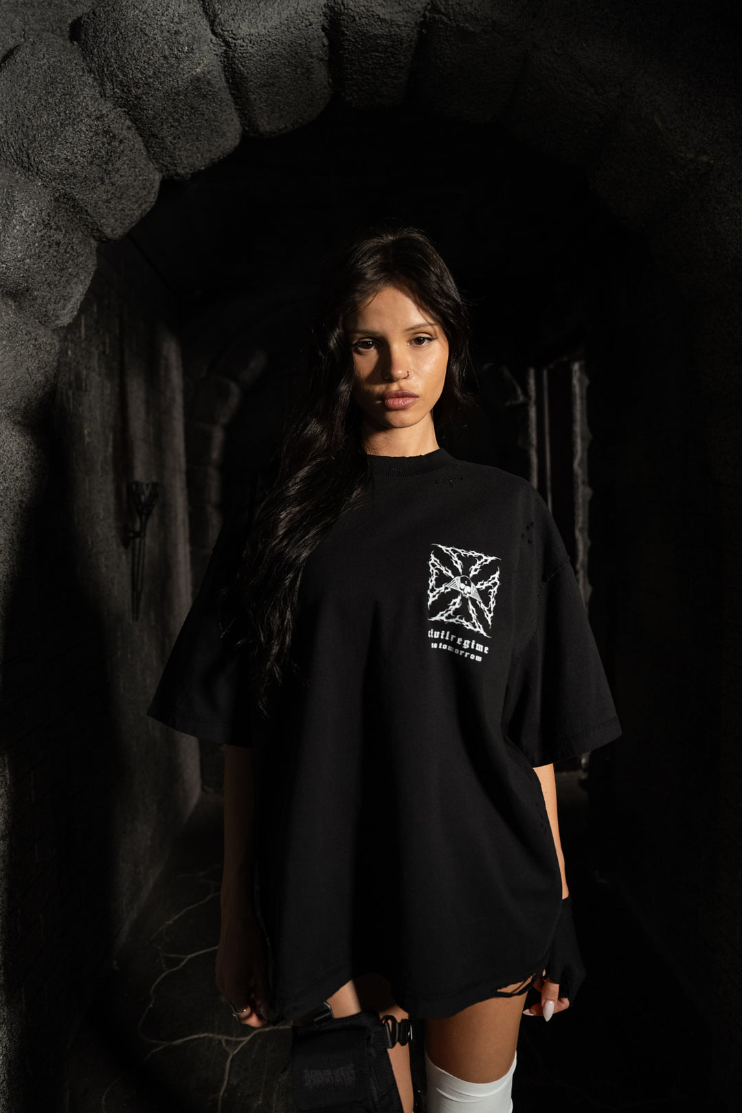 Iron Skull FMR Tee in Black