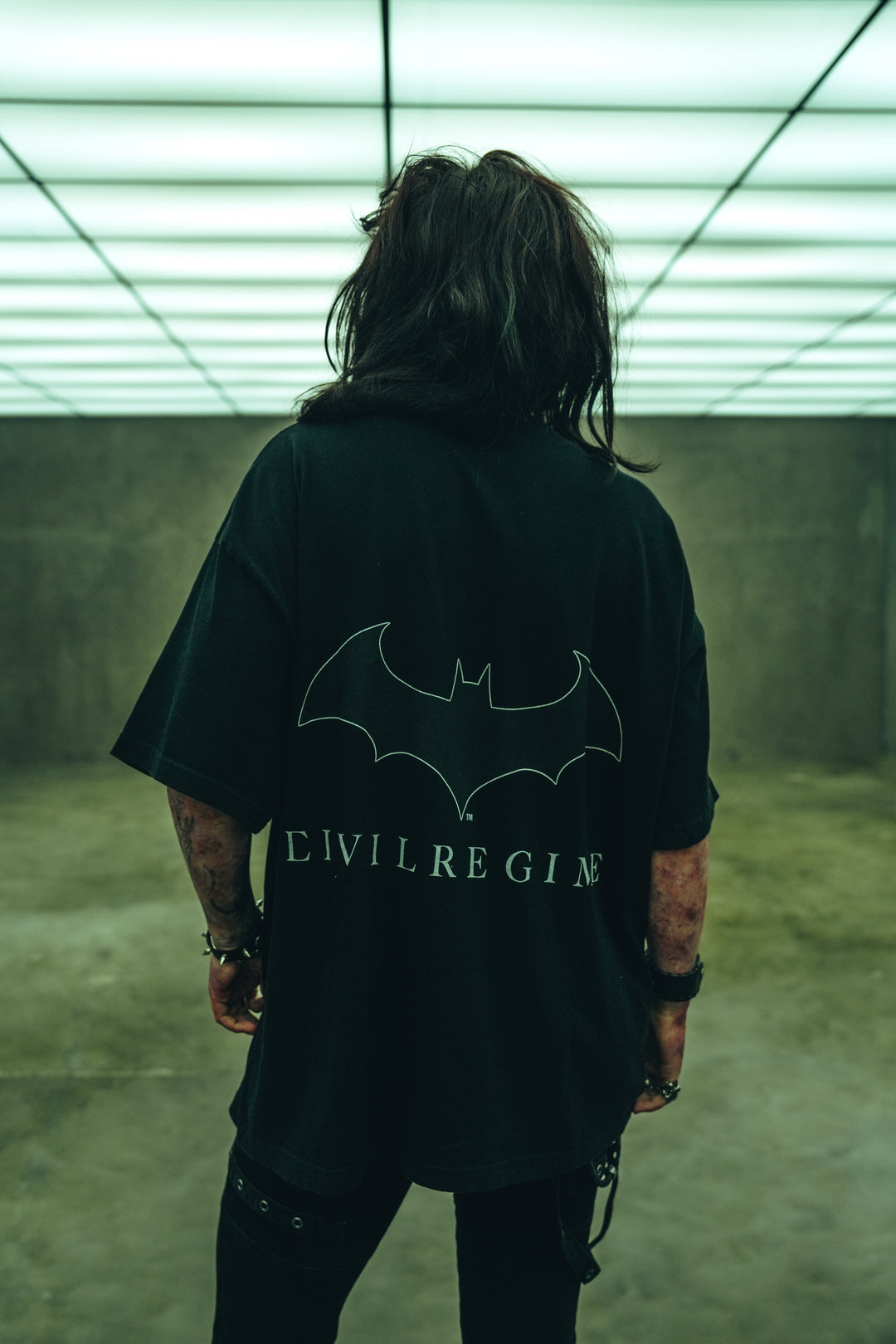 Batman Takeover American Classic Oversized Tee in Black