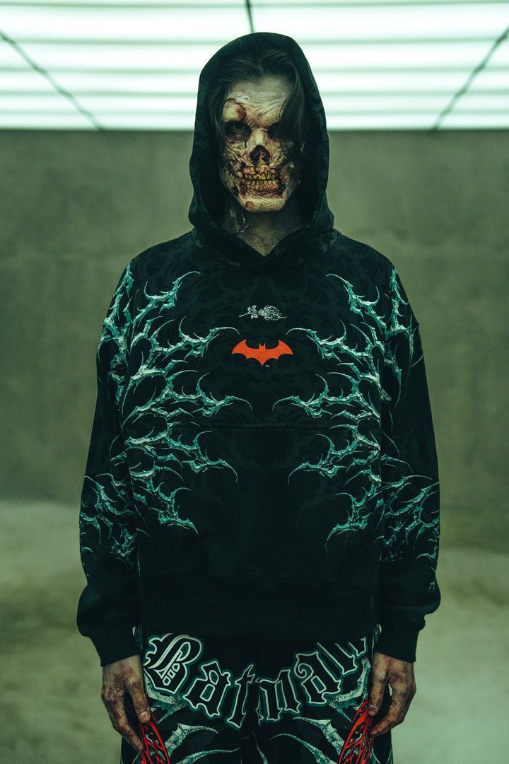 Knight Of The Dead Forever Hoodie in Black